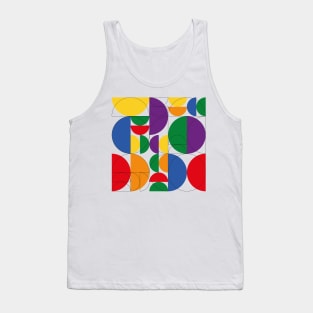 LGBT CIRCLE ABSTRACT ART Tank Top